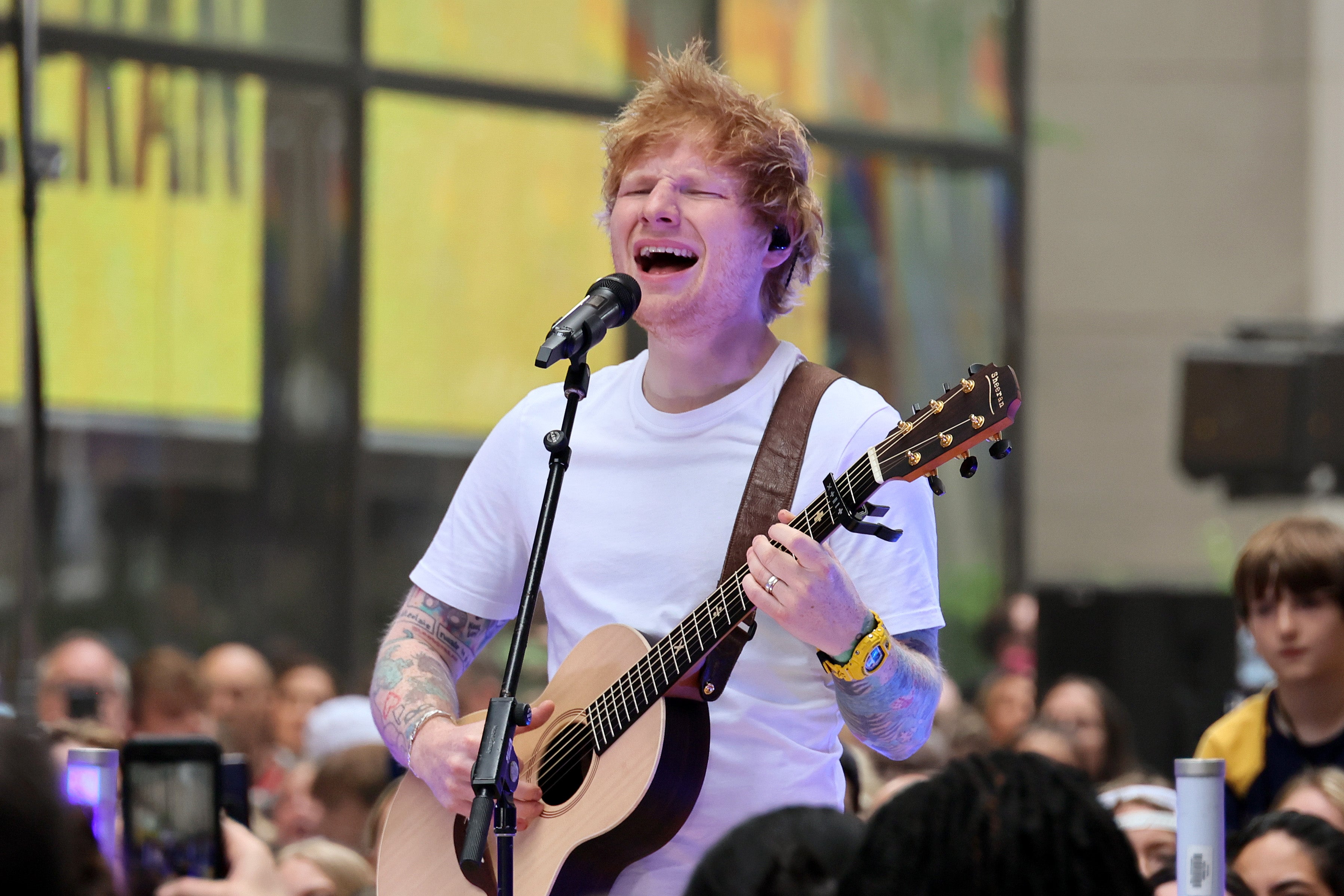 Ed Sheeran paid £39.6m in tax, according to The Times