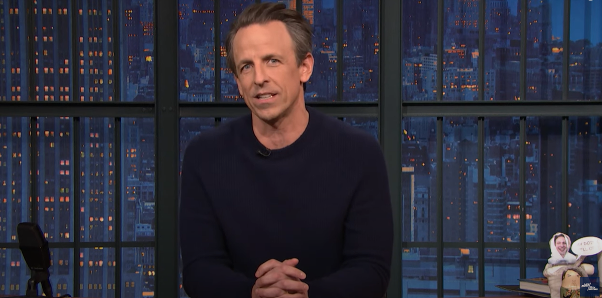 Seth Meyers says even Fox News thinks Trump needs to shut up