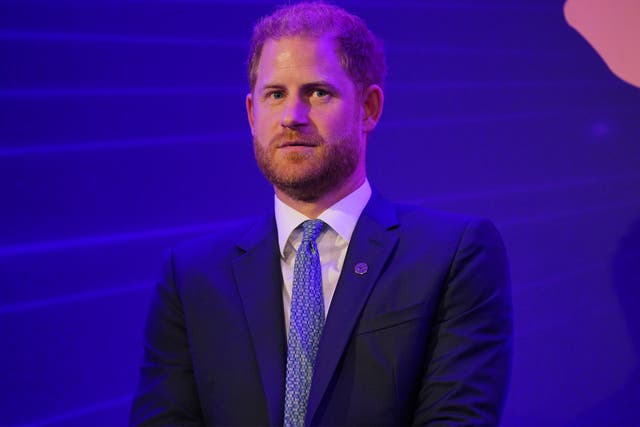 The Duke of Sussex (Yui Mok/PA)