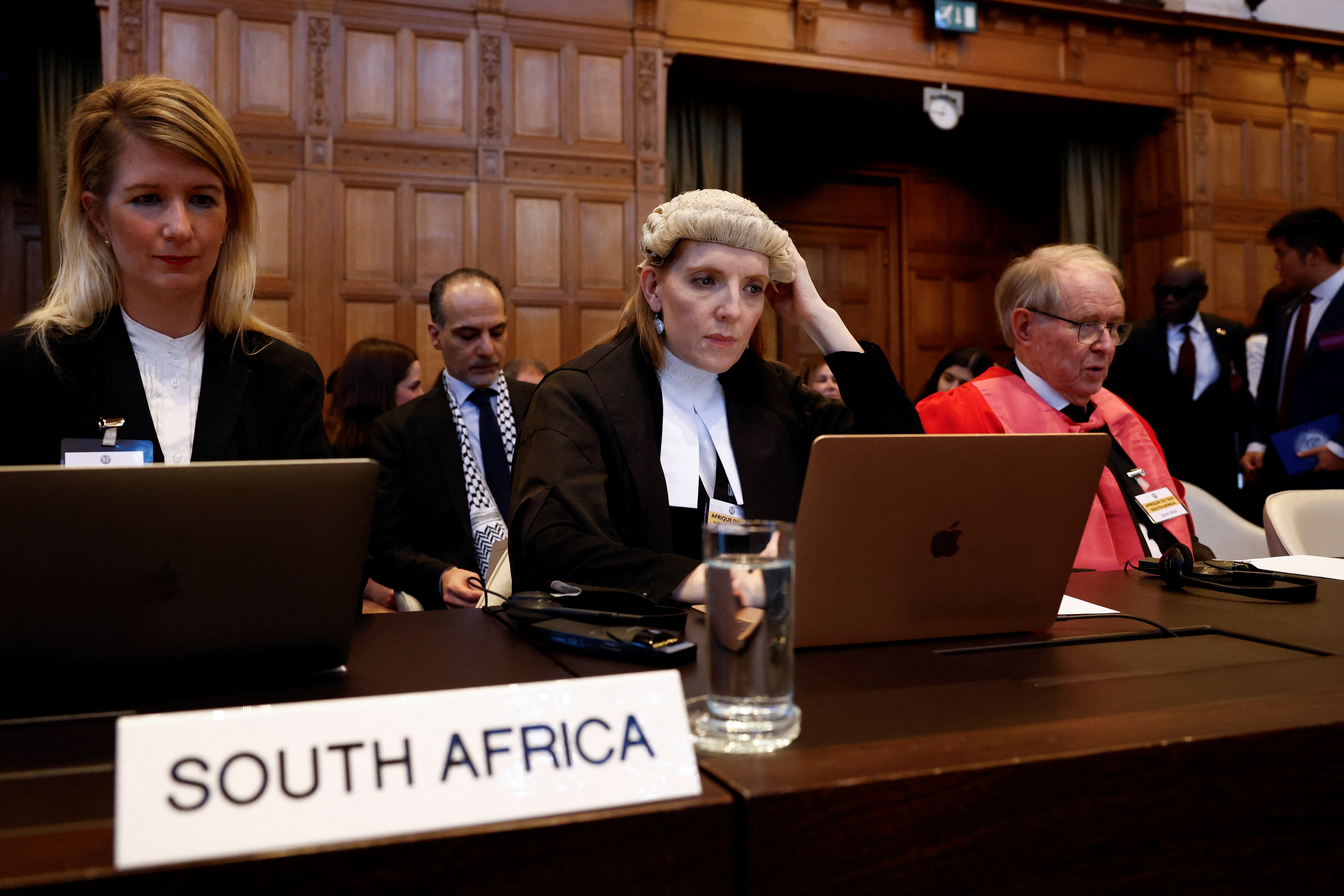 South Africa brought the allegations of genocide to the International Court of Justice