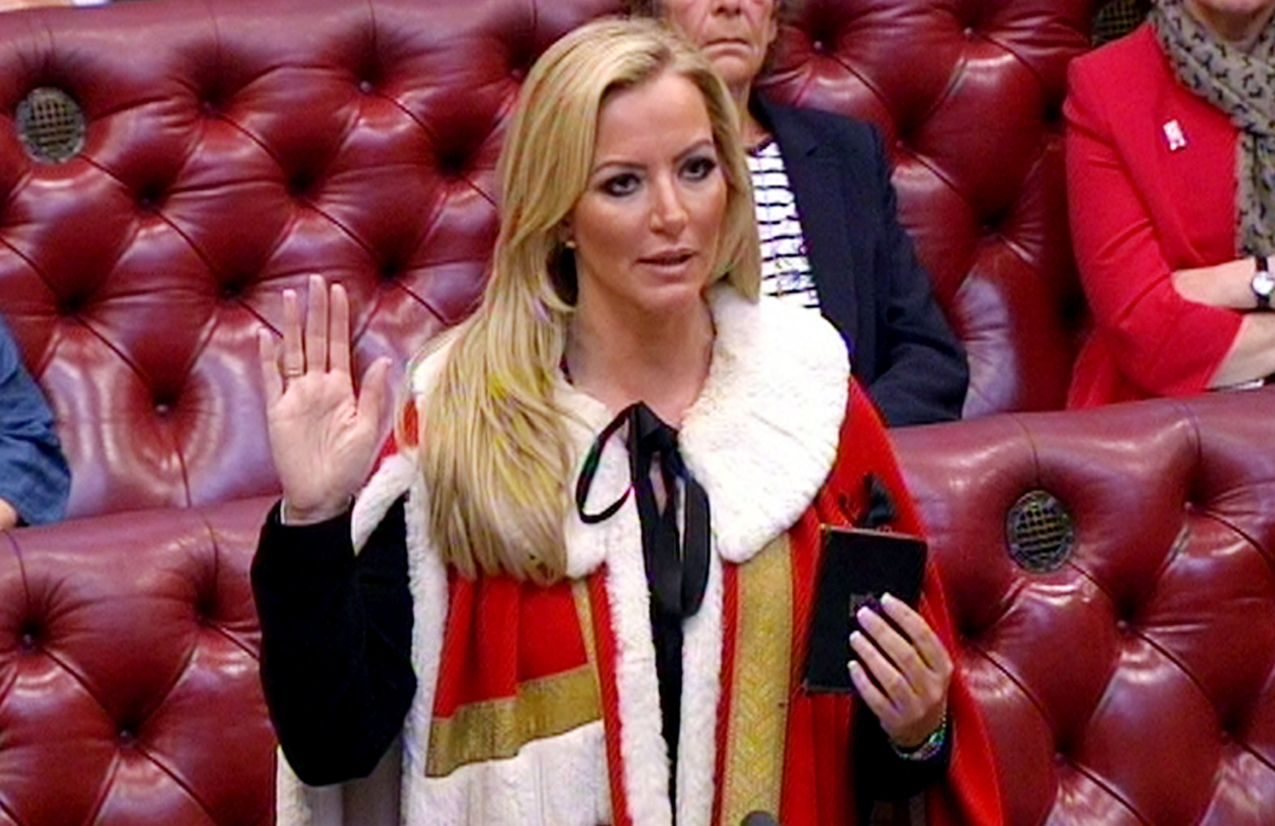 Baroness Mone and her husband have had a reported £75m of their assets frozen
