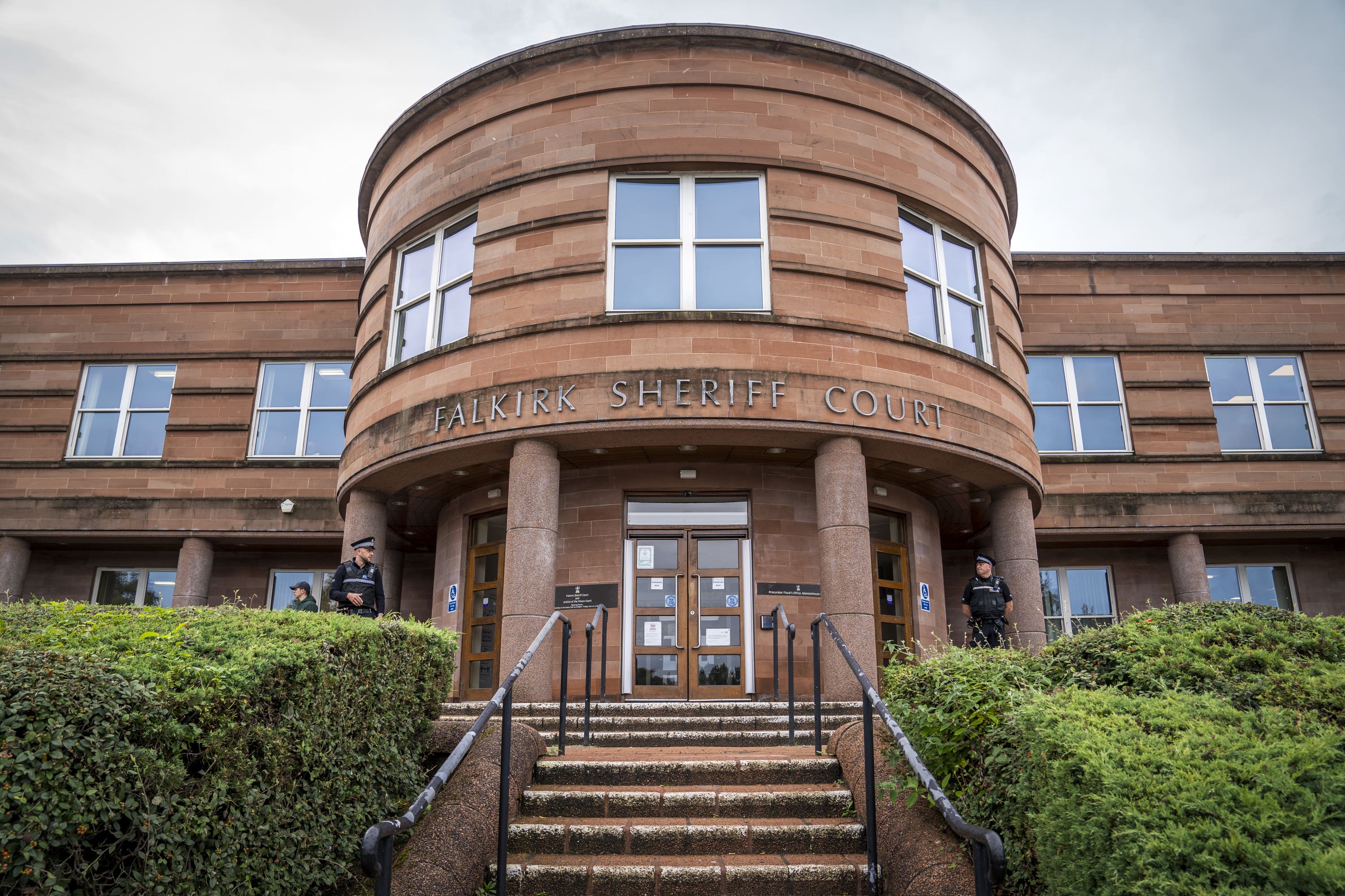 The inquiry is taking place at Falkirk Sheriff Court (PA)