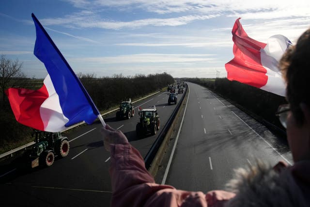 FRANCIA-PROTESTAS AGRARIAS