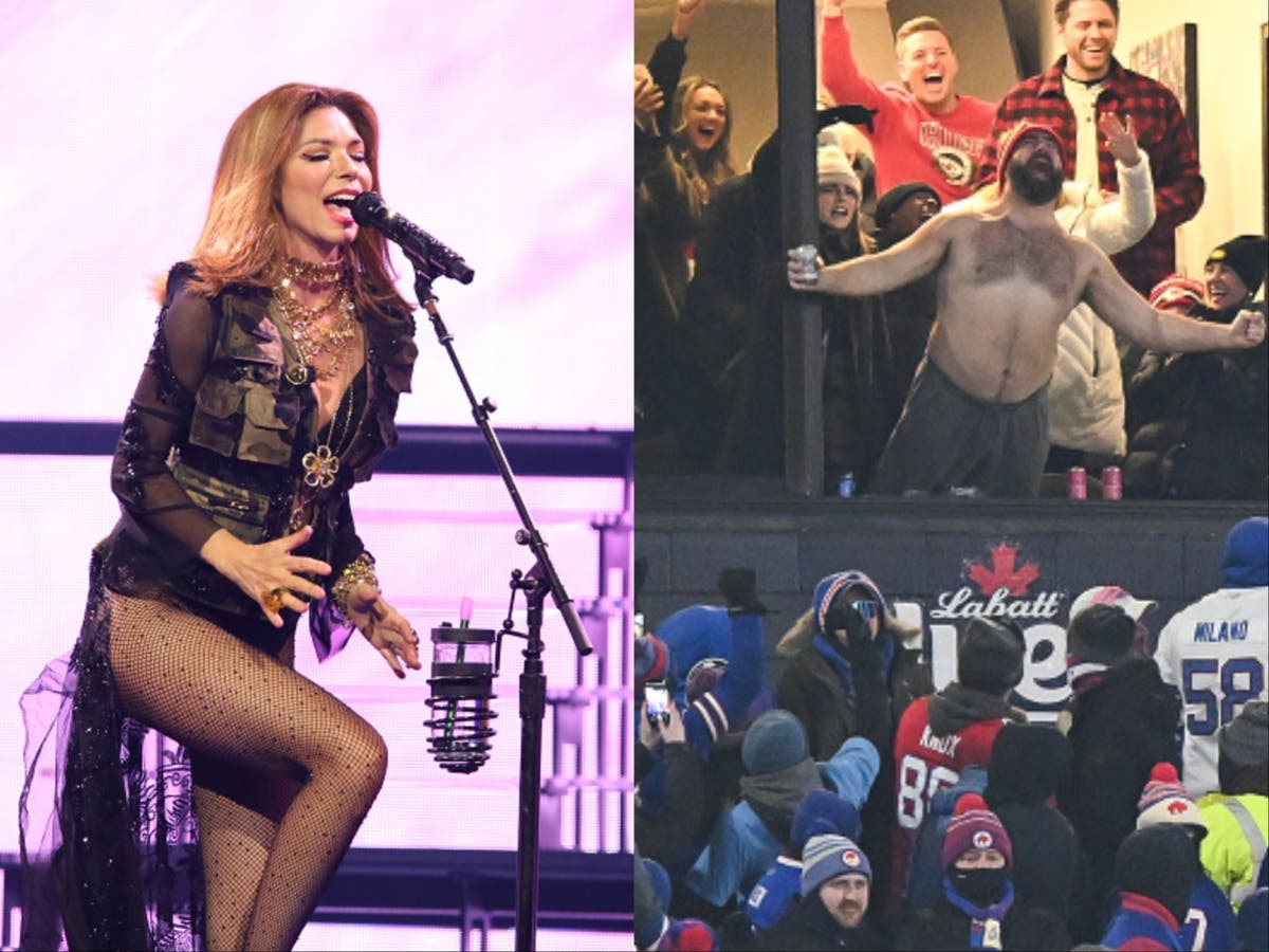 Shania Twain responds to use of her song in Jason Kelce shirtless memes