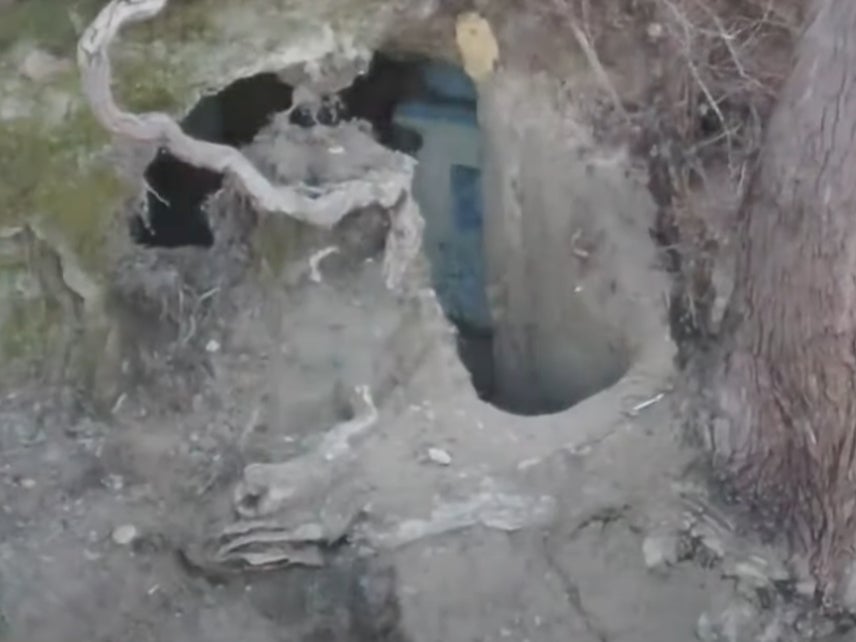 New System Of Homeless Caves Found Carved Into California Riverbank   NewFile 