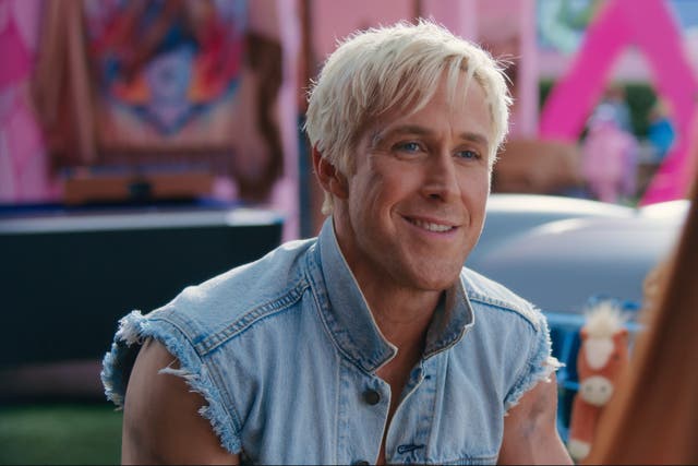 <p>Ryan Gosling as Ken in ‘Barbie’ </p>