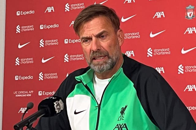 <p>Jurgen Klopp addressed his decision to leave Liverpool in a press conference on Friday</p>