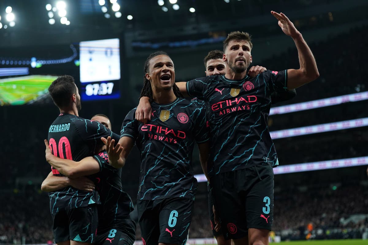 Late Nathan Ake strike ends Man City hoodoo at Tottenham Hotspur Stadium