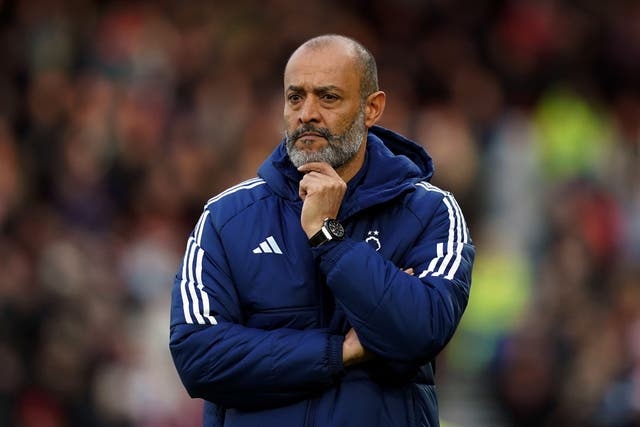 Nuno Espirito Santo believes his Nottingham Forest side have taken a “big step” with the first clean sheet of his managerial reign there (Martin Rickett/PA)