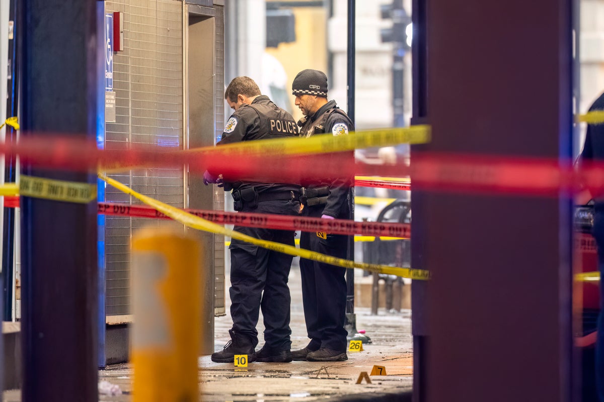 Two teenage boys shot and killed leaving Chicago school | The Independent