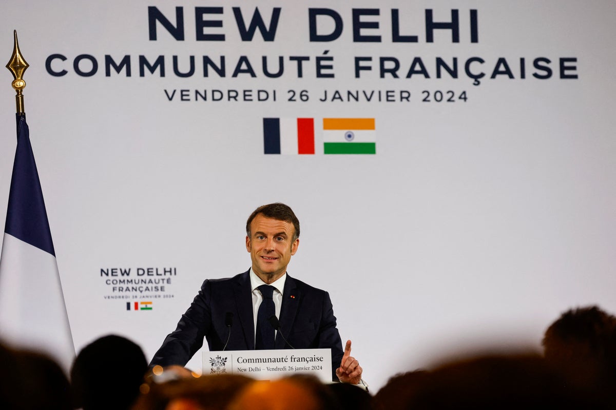 India and France ink defence deal after Macron’s Delhi visit
