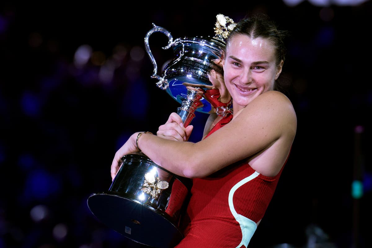 Aryna Sabalenka keeps emotions in check during dominant Australian Open success