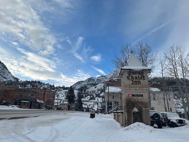 Ouray, with a year-round population of about 1,000 which swells seasonally, is also the seat of 5,000-strong Ouray County