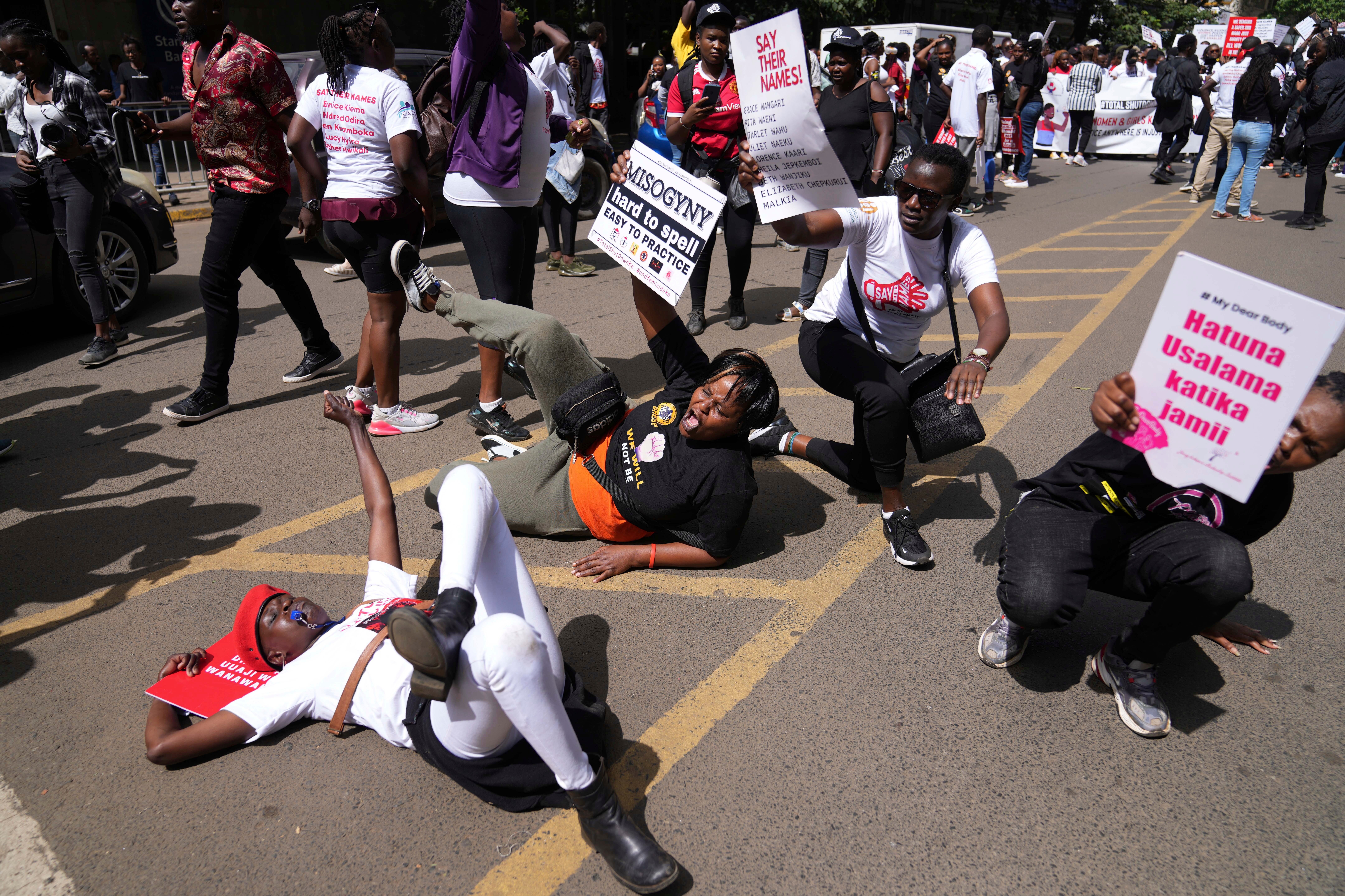 Kenya Anti-Femicide Protest