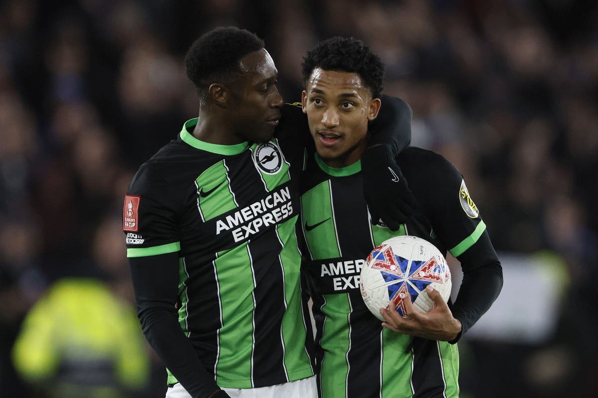 Roberto De Zerbi wants more from Brighton hat-trick hero Joao Pedro