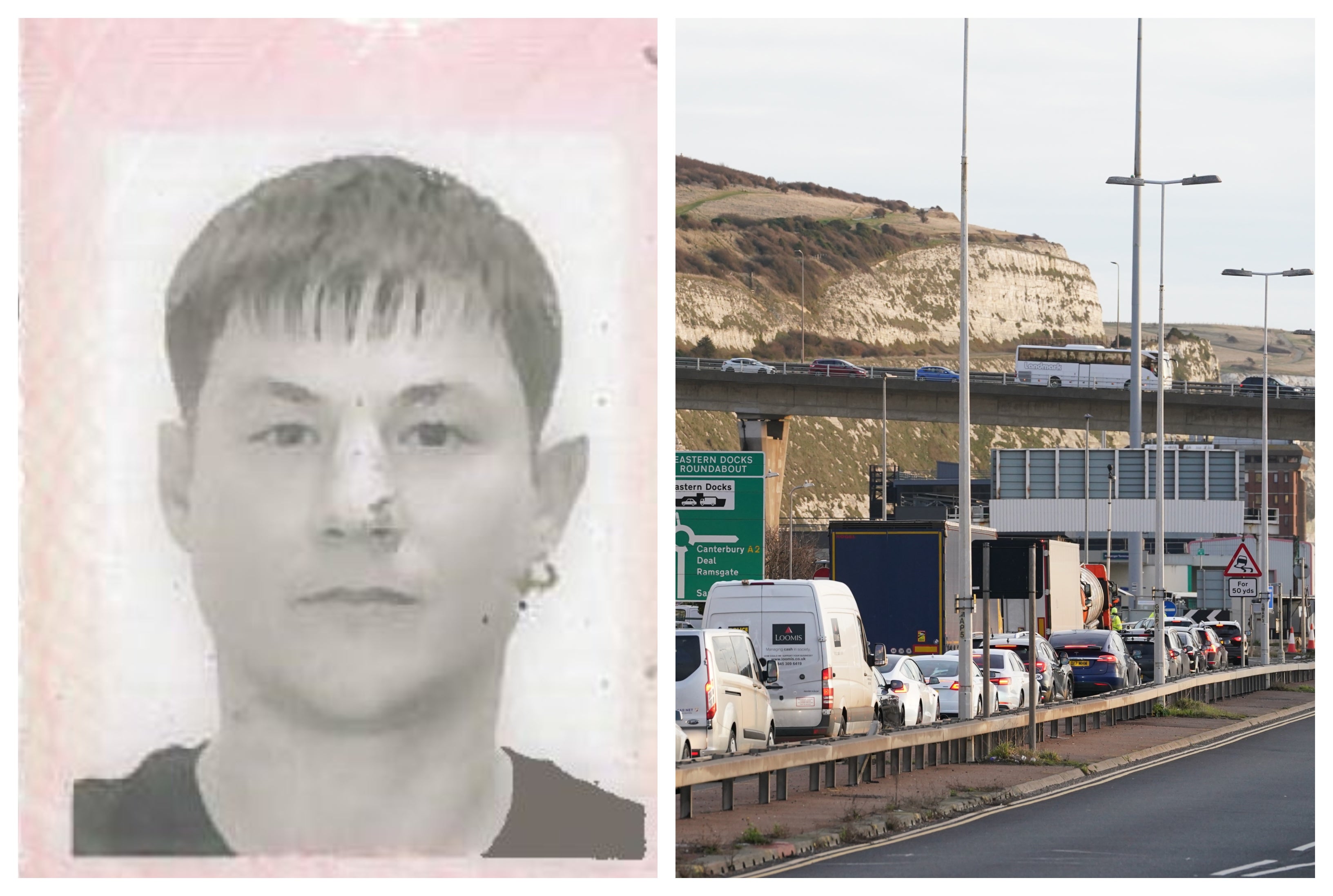 Nikolai Kuznetsov, 39, was stopped by Border Force at Dover