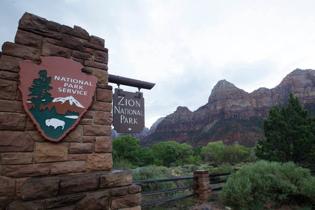 Hiker Dead Zion National Park Utah