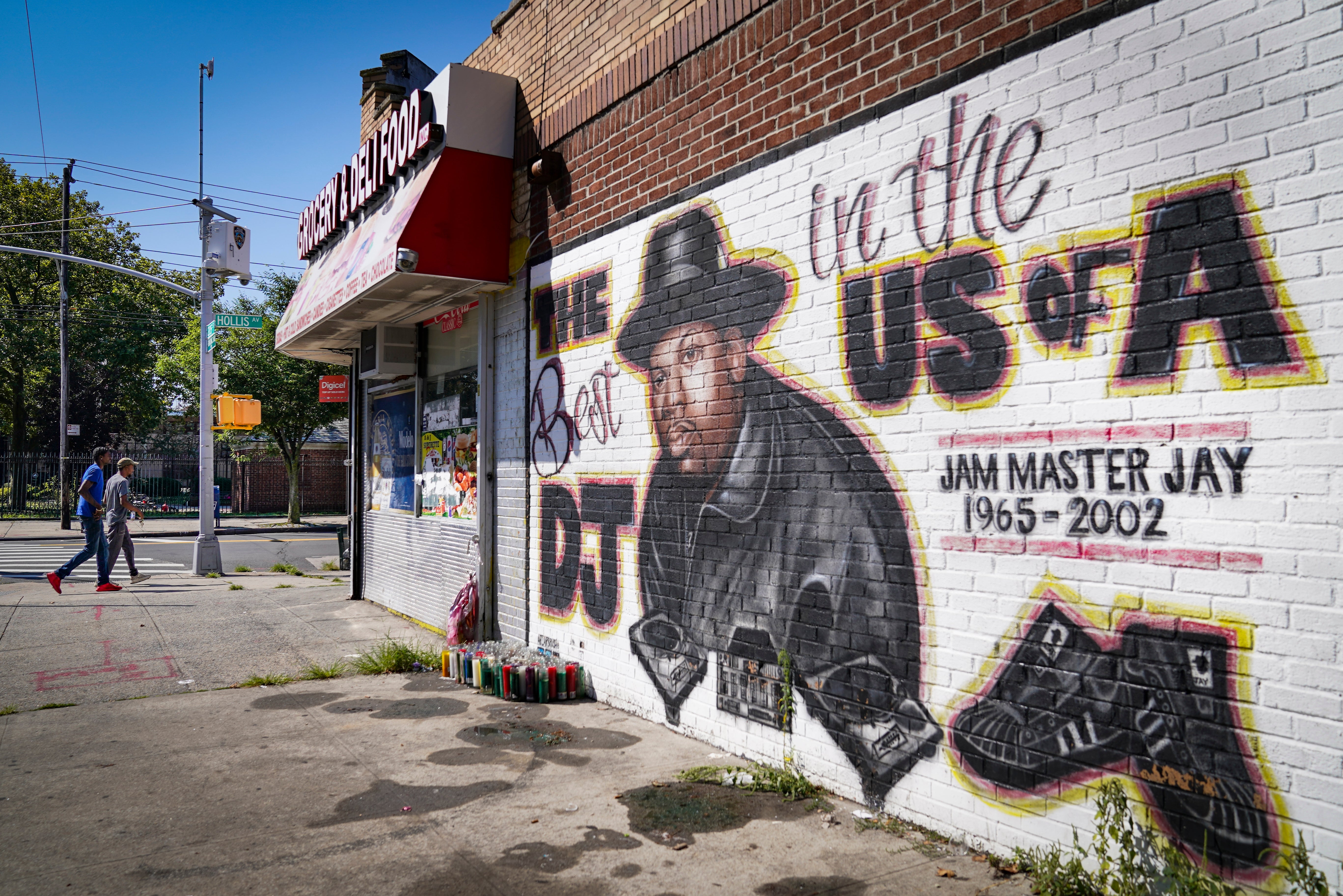 A mural for Jam Master Jay in New York