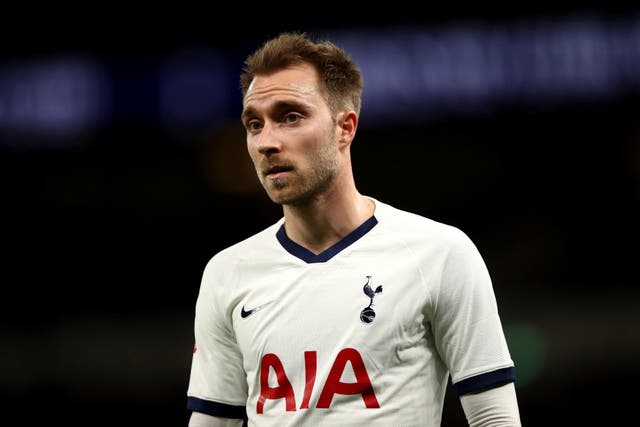 Christian Eriksen headed to Italy after his spell with Spurs (Tim Goode/PA)