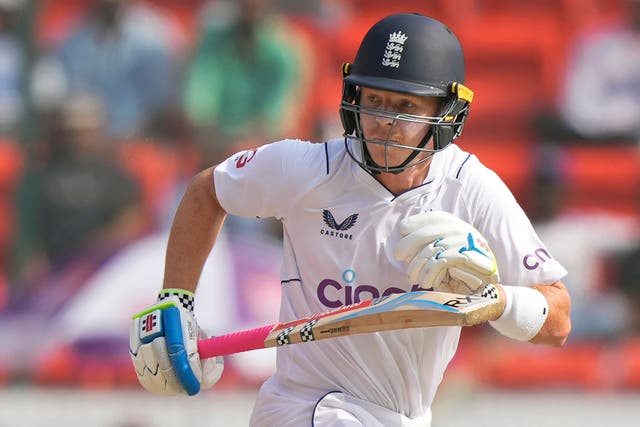 Ollie Pope led a remarkable comeback for England (Mahesh Kumar/AP)