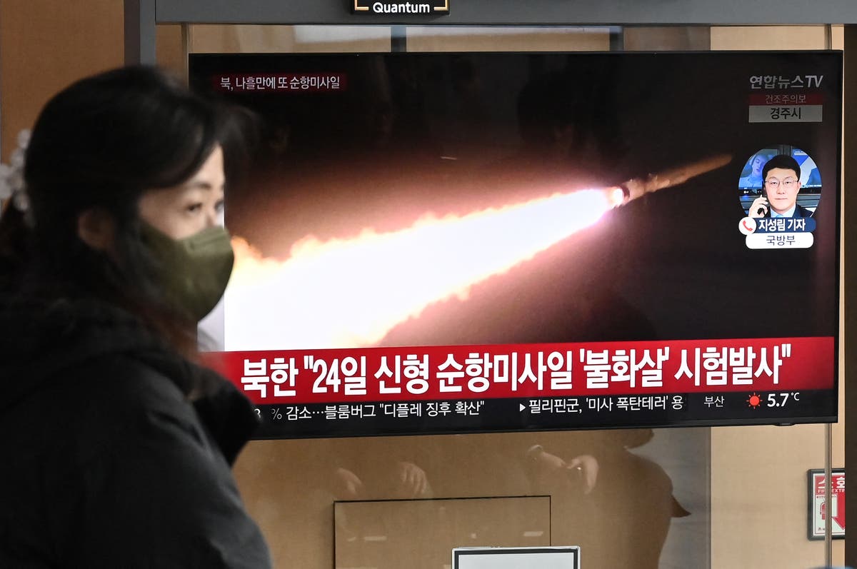 North Korea fires cruise missiles off east coast amid high tension in region