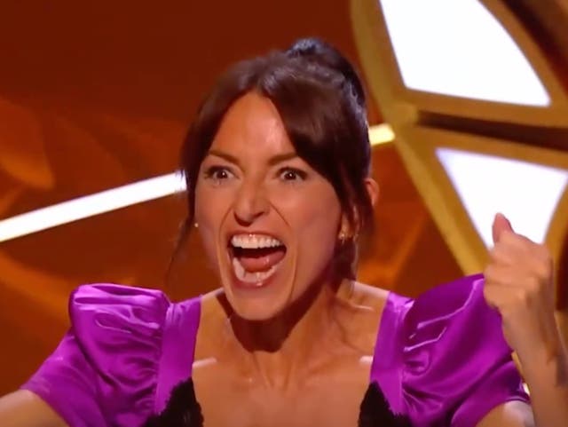 <p>Davina McCall on ‘The Masked Singer’</p>