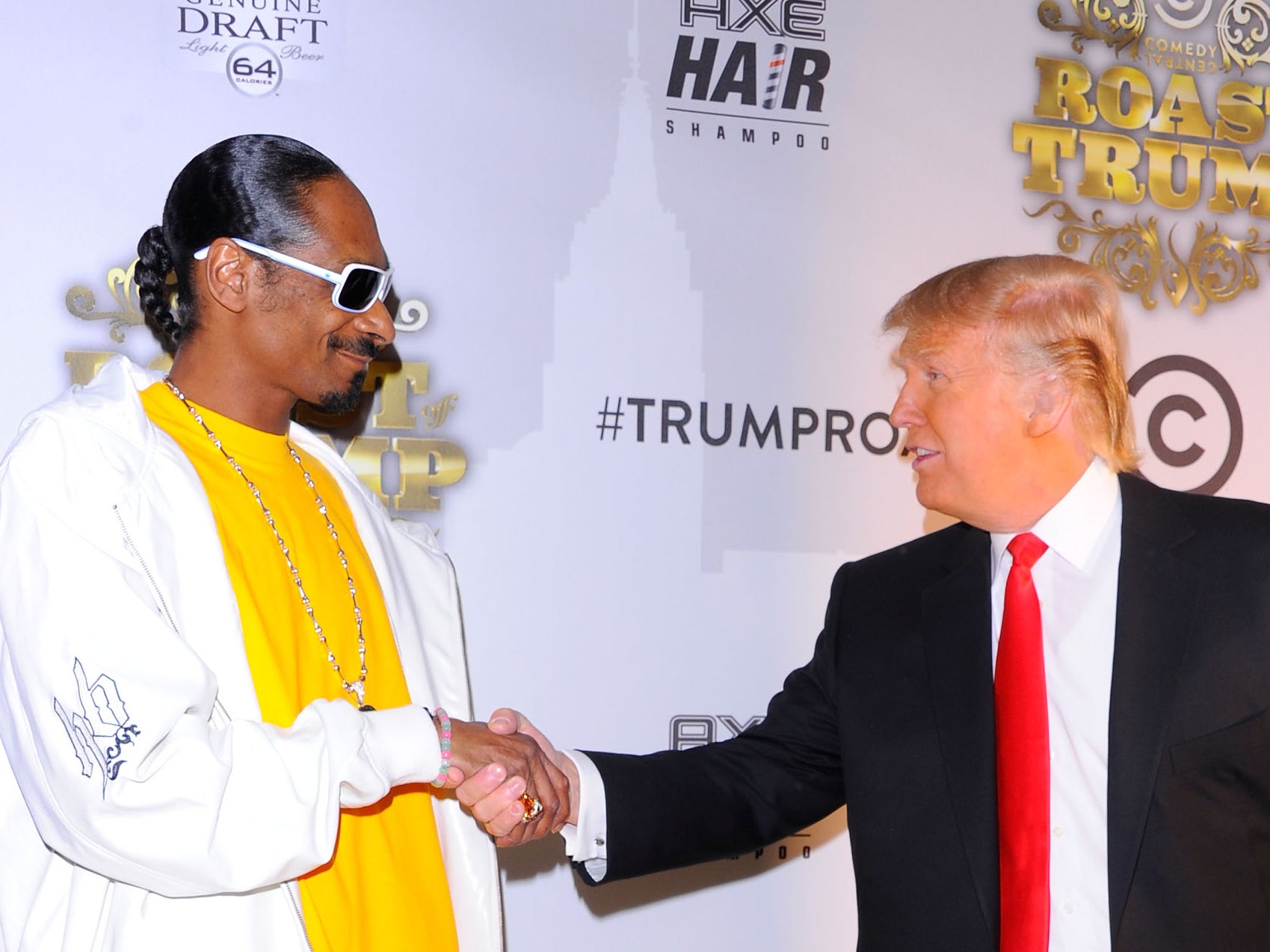 <p>Snoop Dogg and Donald Trump in 2011 </p>