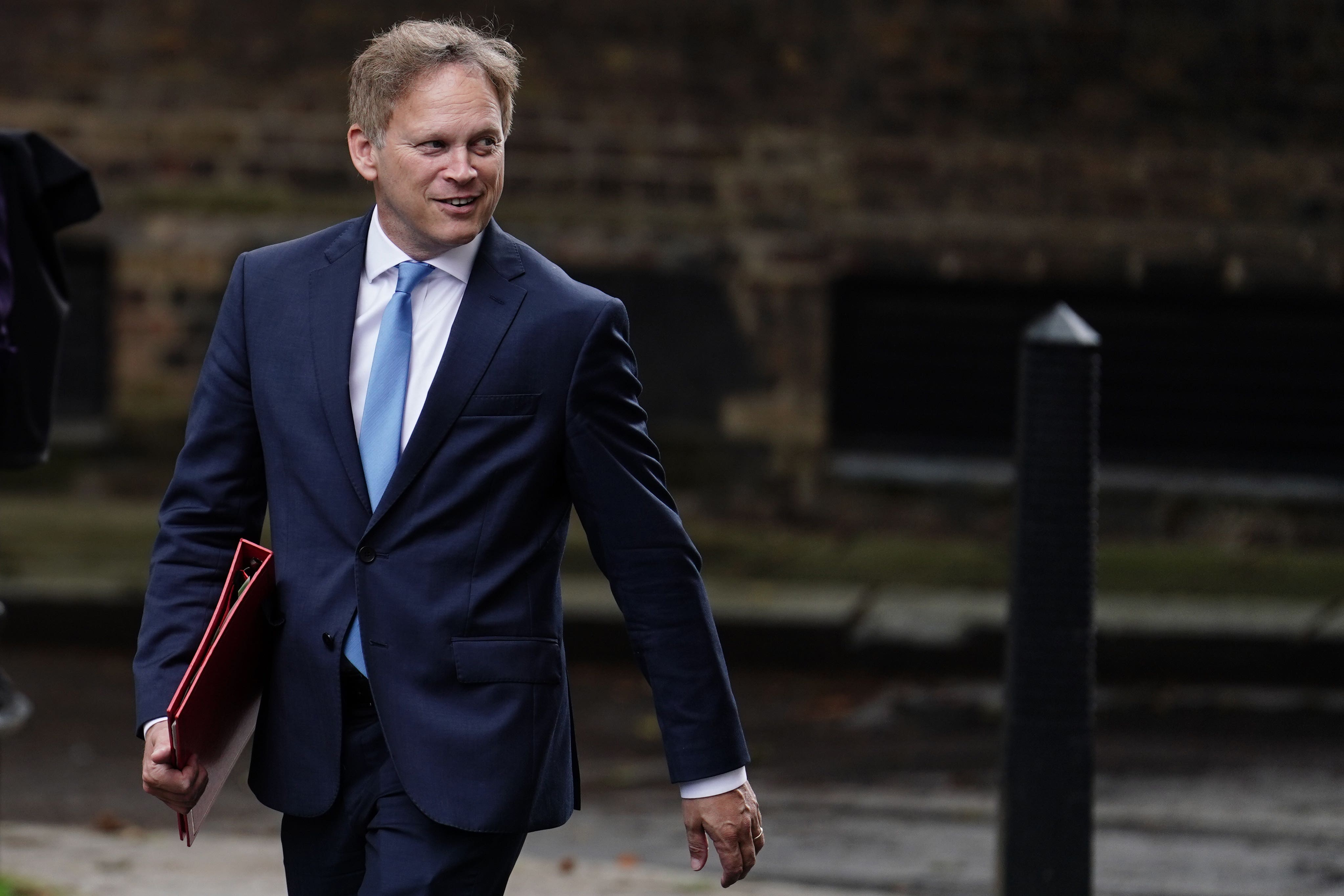 Grant Shapps said the UK’s commitment to protect lives in the Red Sea is ‘unwavering’ (Jordan Pettitt/PA)