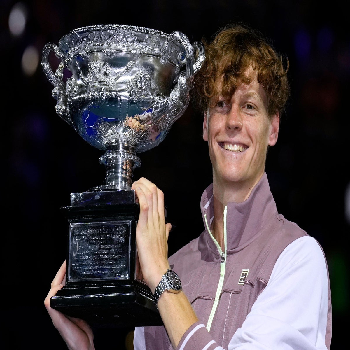 It's more important to be a great person 🥺  Jannik Sinner reflects on  Australian Open win 