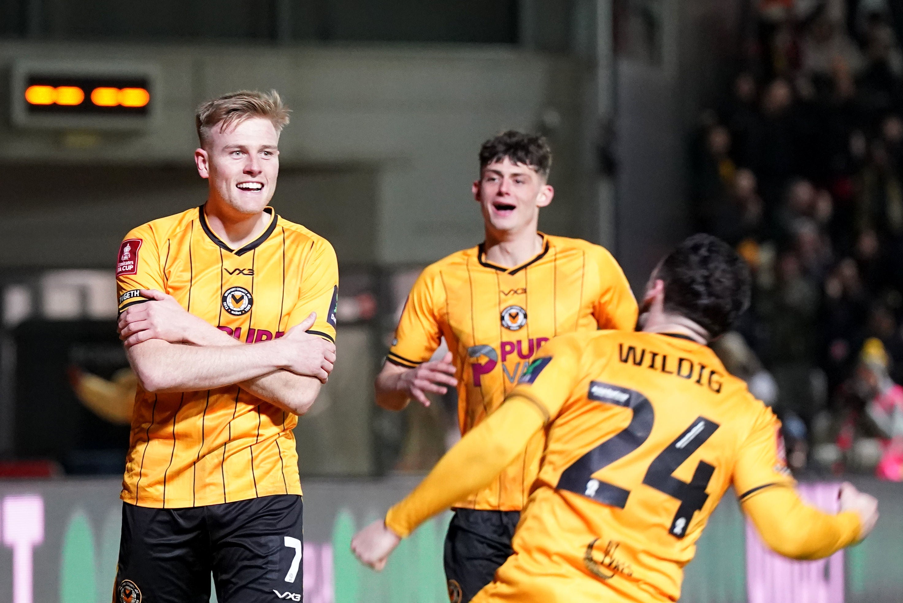 Newport came from two down to level the scores at 2-2