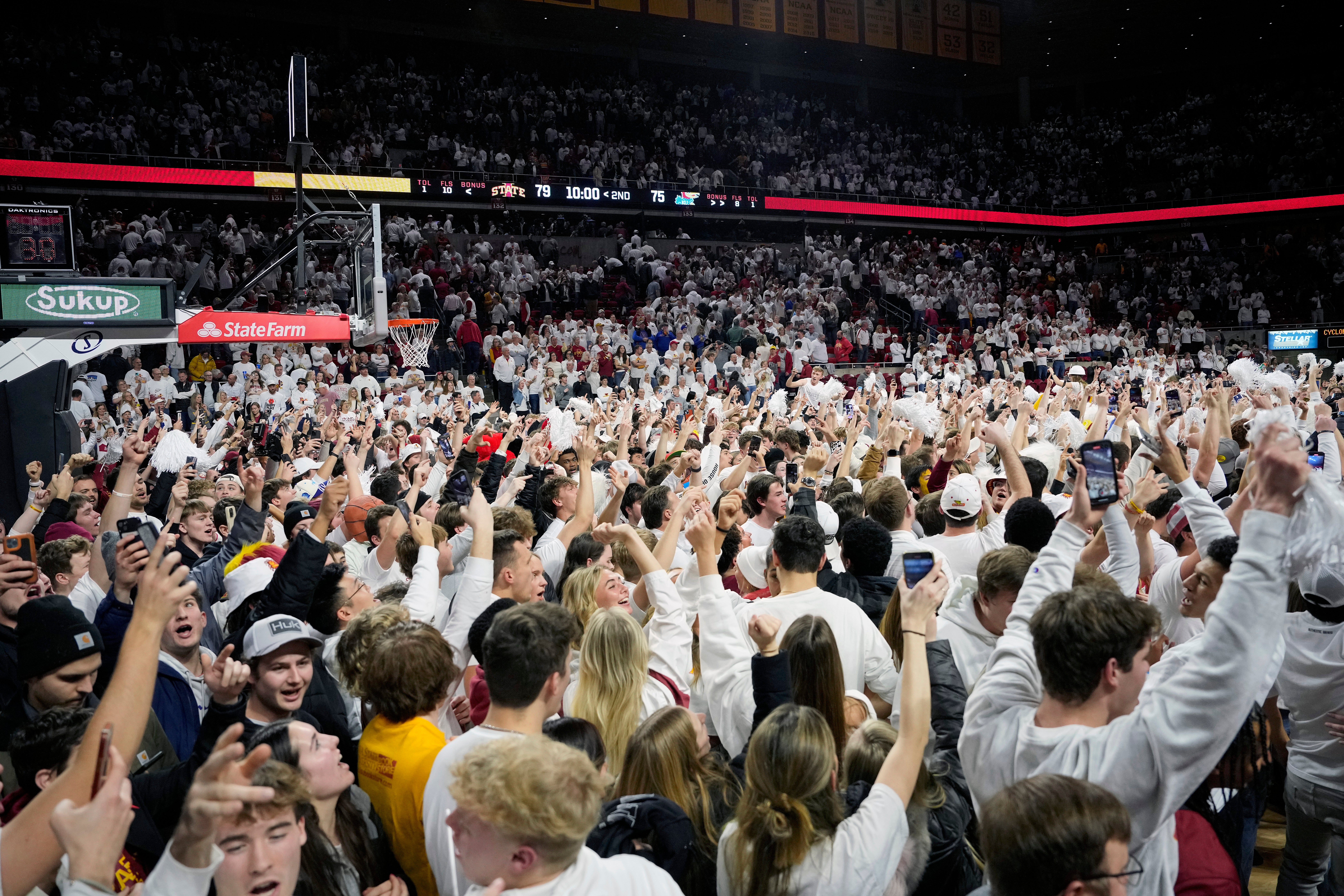 Kansas Iowa St Basketball