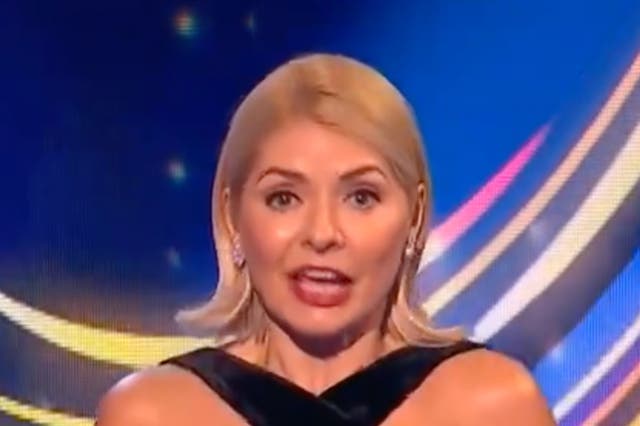 <p>Holly Willoughby on ‘Dancing on Ice'</p>