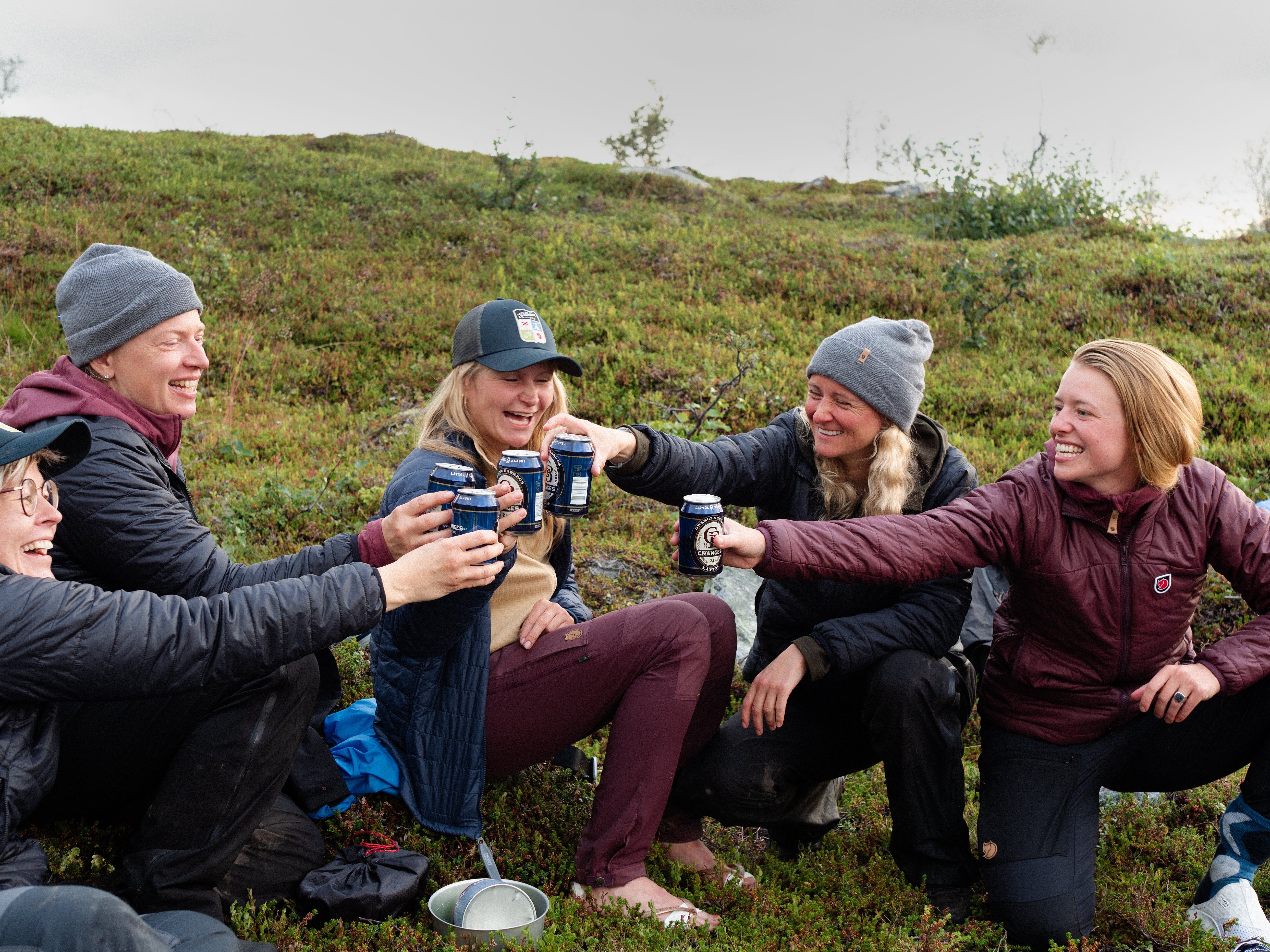 The final checkpoint before reaching the end of the trail at Abisko