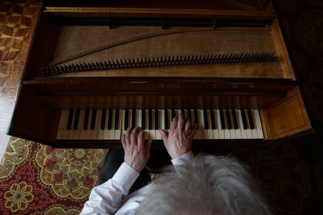 Playing an instrument such as a piano is linked to better brain health in older adults (Yui Mok/PA)