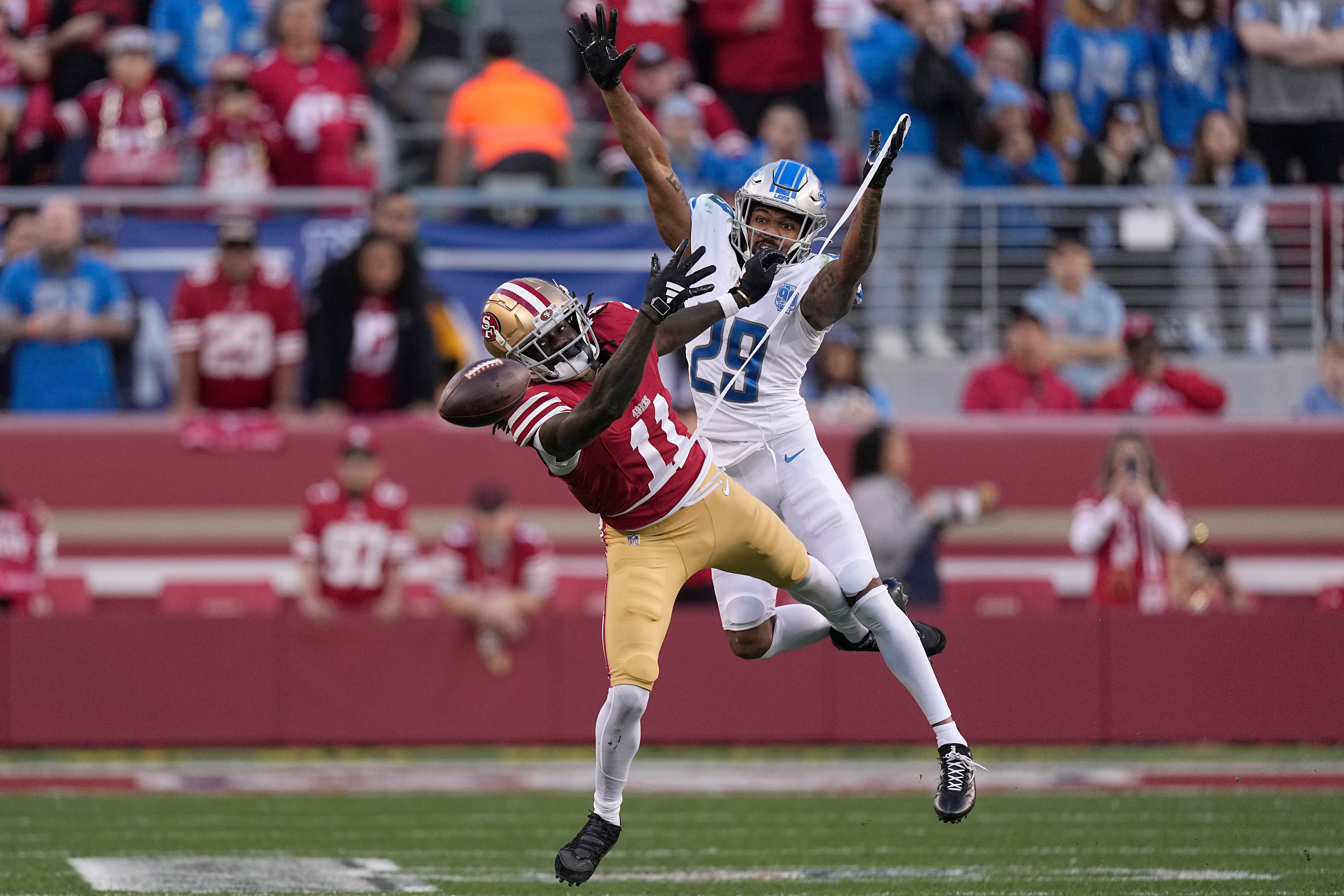 APTOPIX Lions 49ers Football