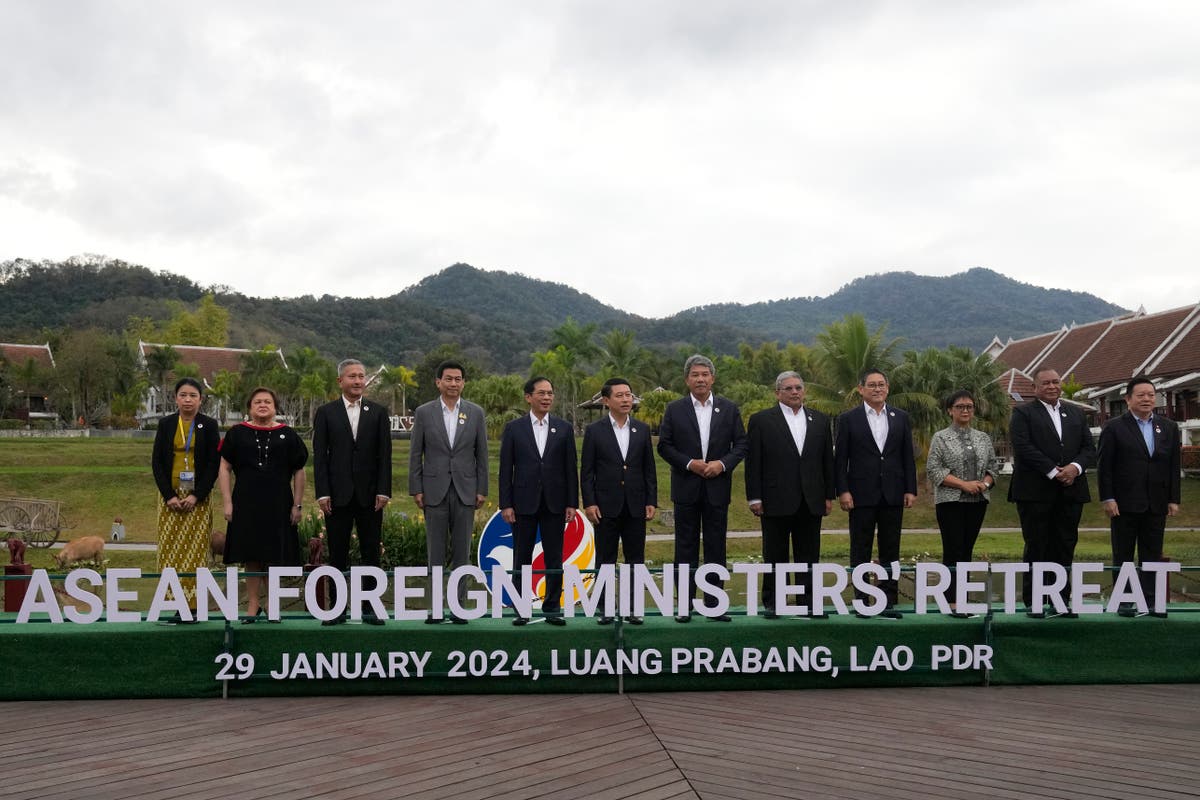 South China Sea tensions and Myanmar violence top agenda for Southeast Asian envoys meeting in Laos