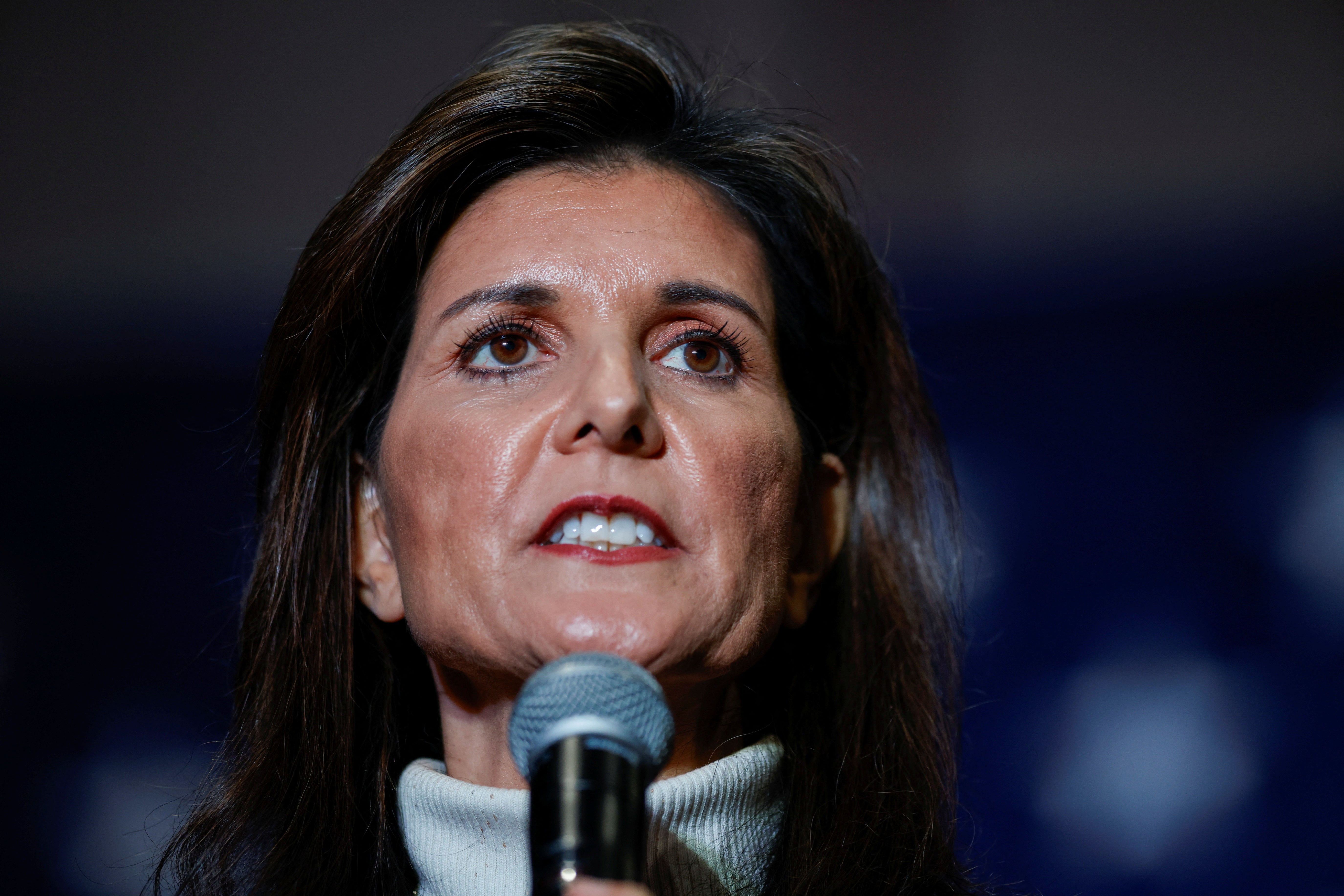 Republican presidential candidate and former US Ambassador to the United Nations, Nikki Haley was swatted twice last month