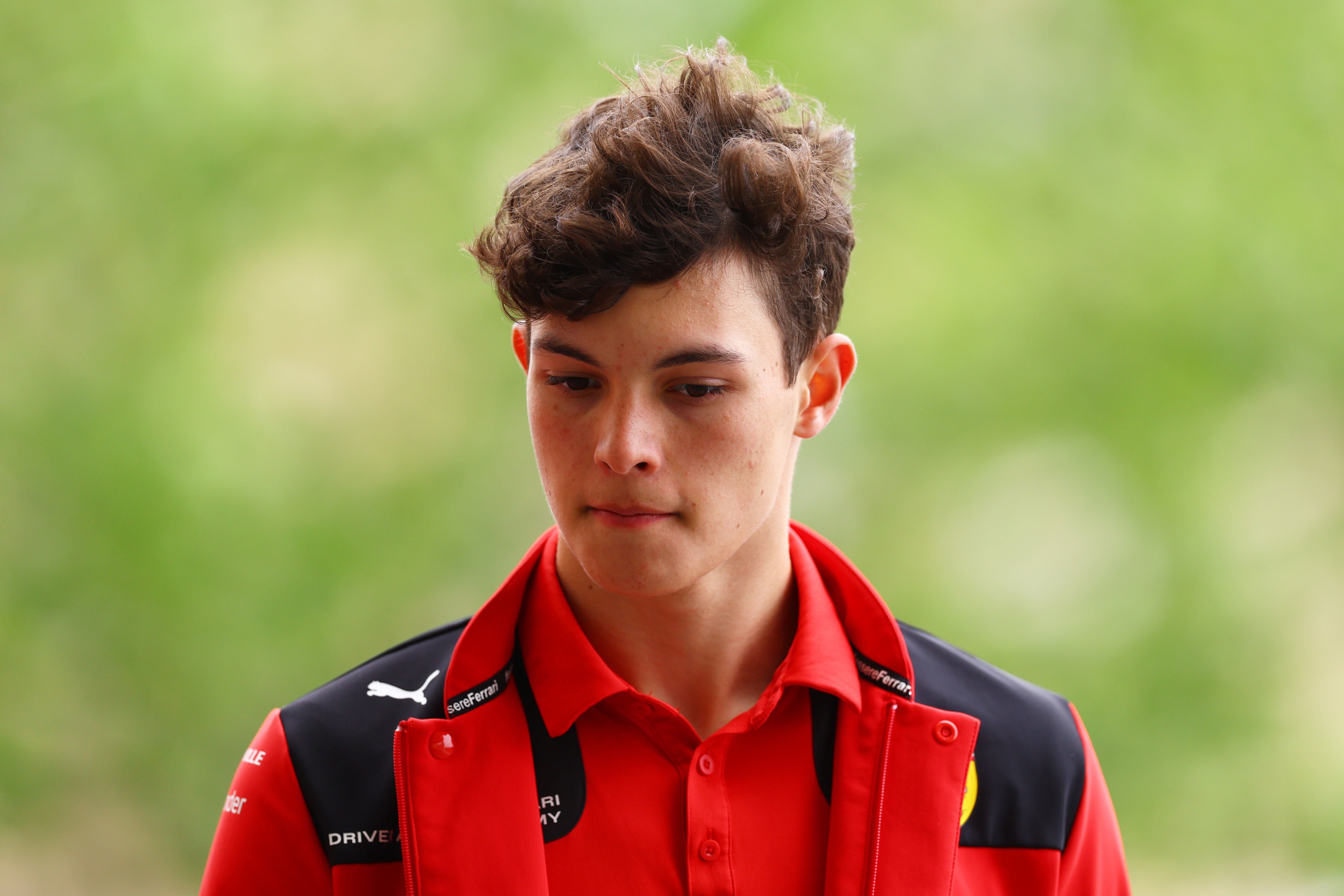 Ollie Bearman has been named as a reserve driver for Ferrari this year