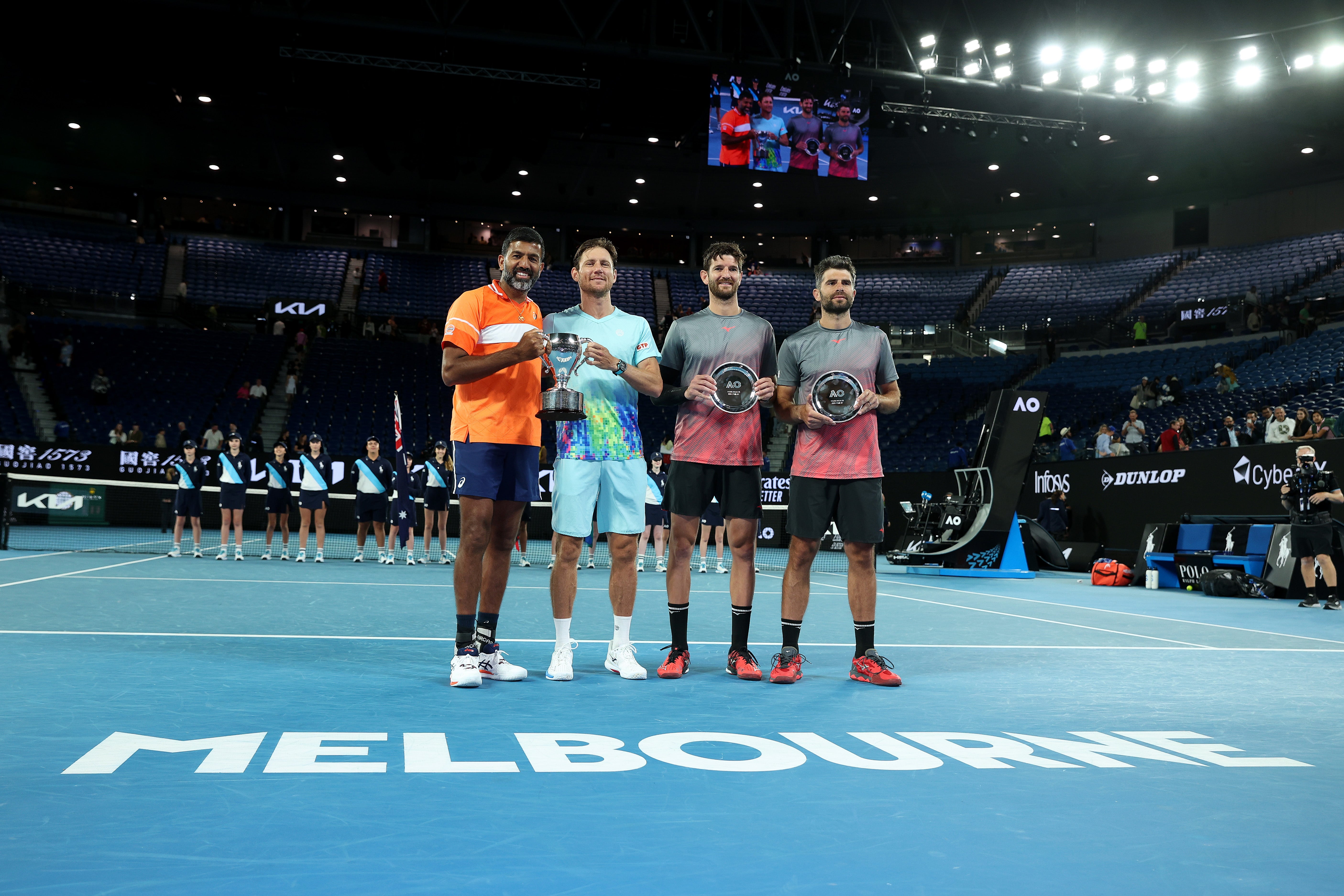 Tennis doubles faces uncertain future after sparse crowds at the Australian Open