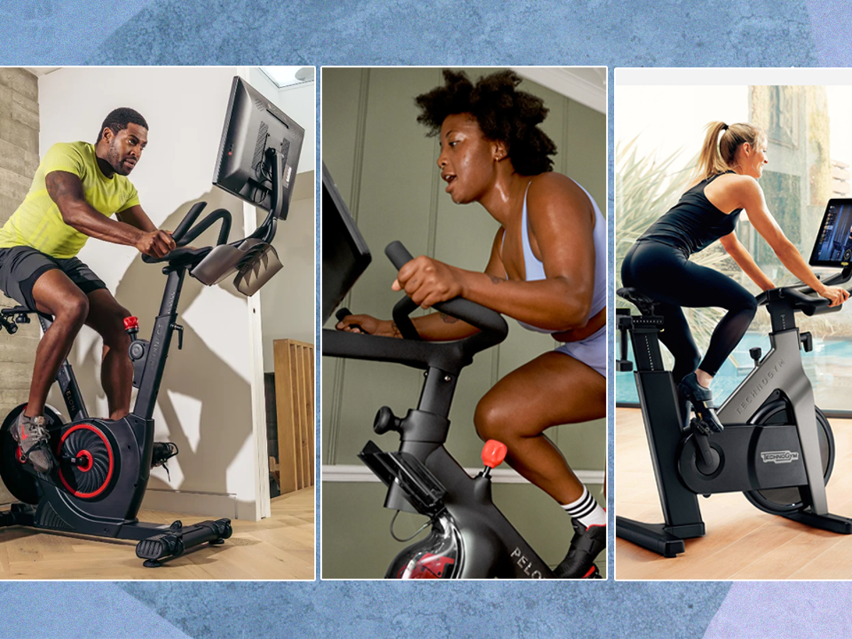 Gym Small Spin Bike For Home SPARNOD FITNESS SUB-49 Upright