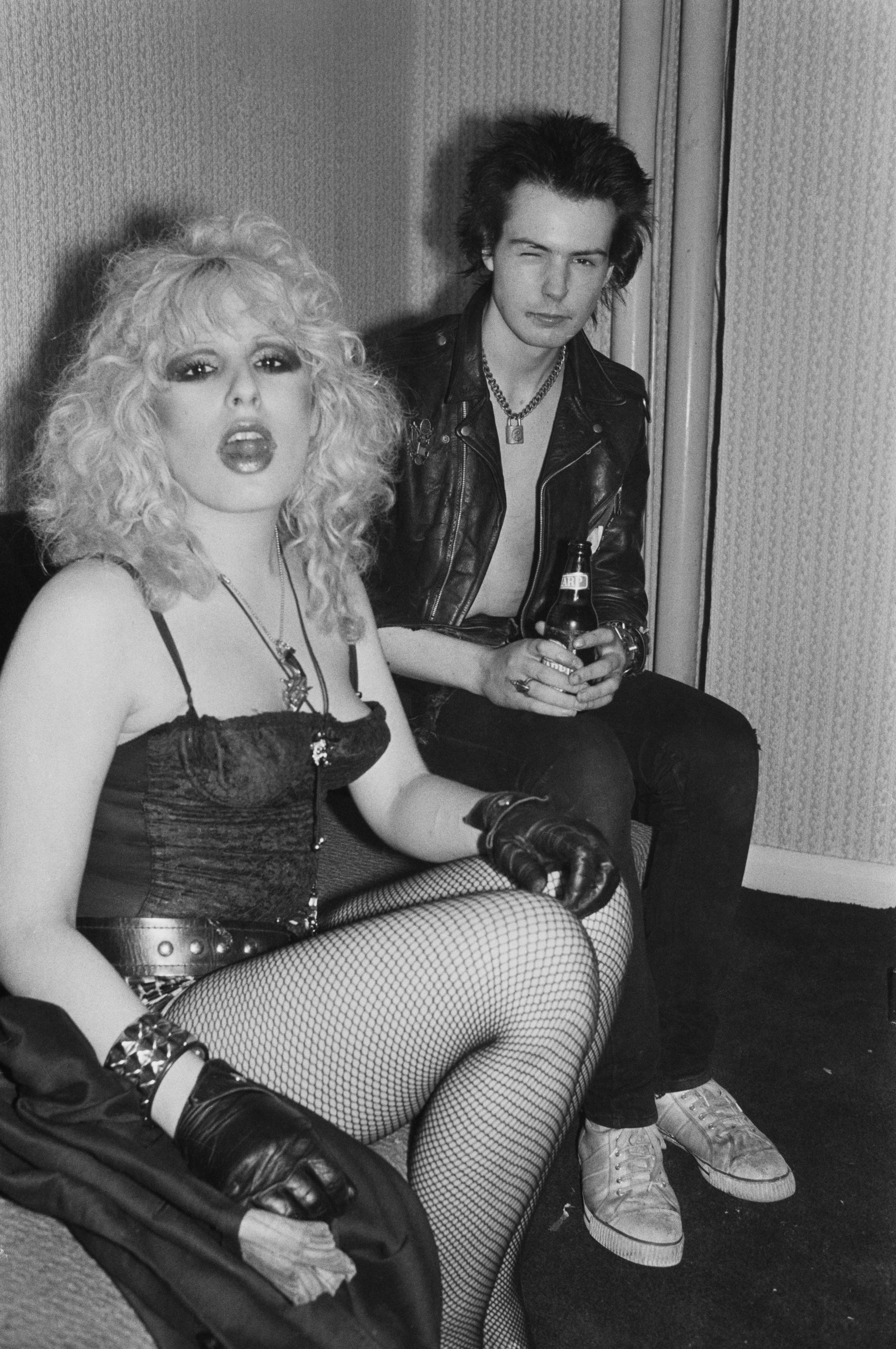 <p>Sid Vicious later retracted his ‘confession’ admitting to murdering his girlfriend Nancy Spungen</p>
