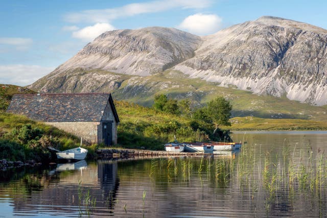 The record temperature was provisionally set at Achfary in Sutherland (Alamy/PA)