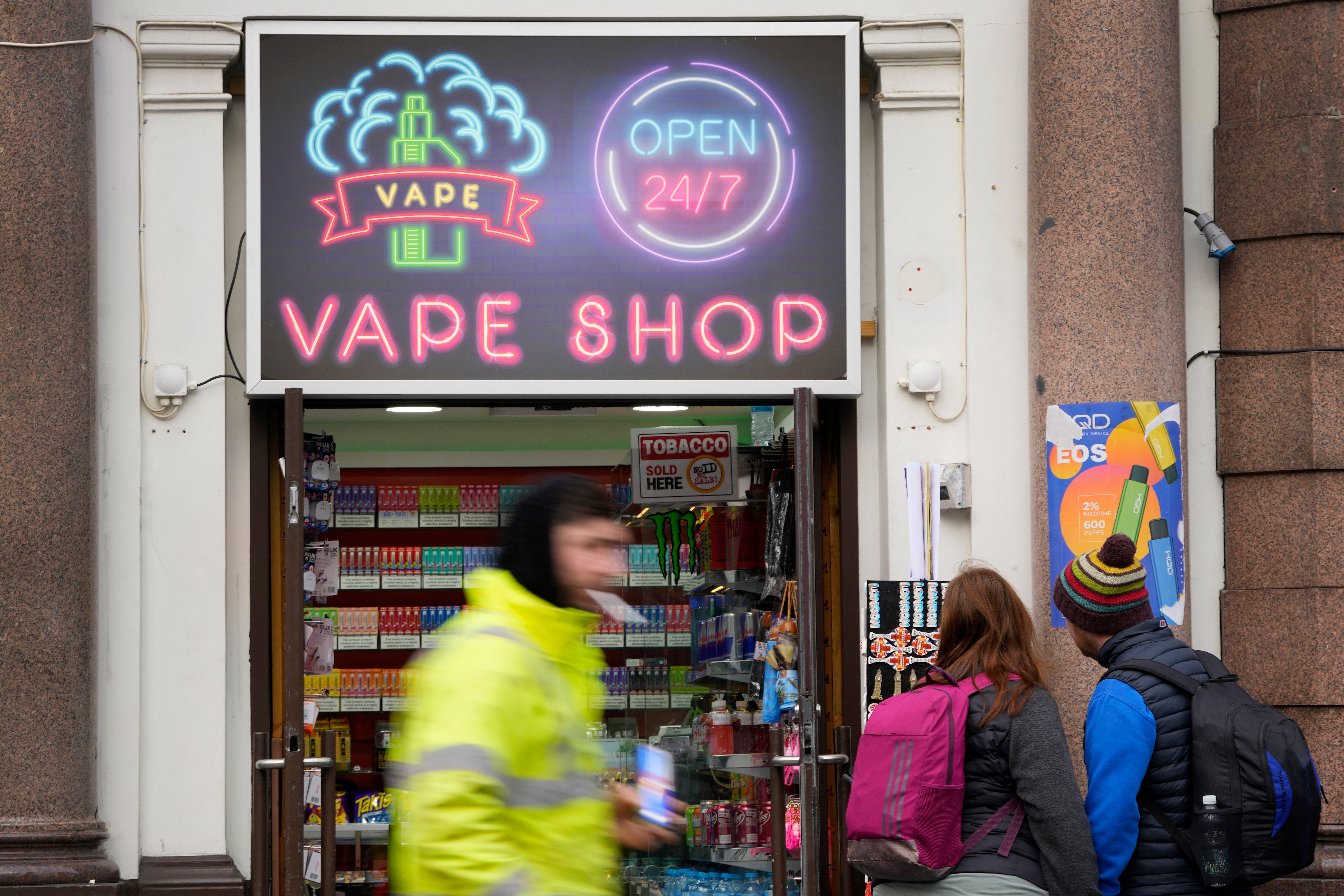 Vape shop in London