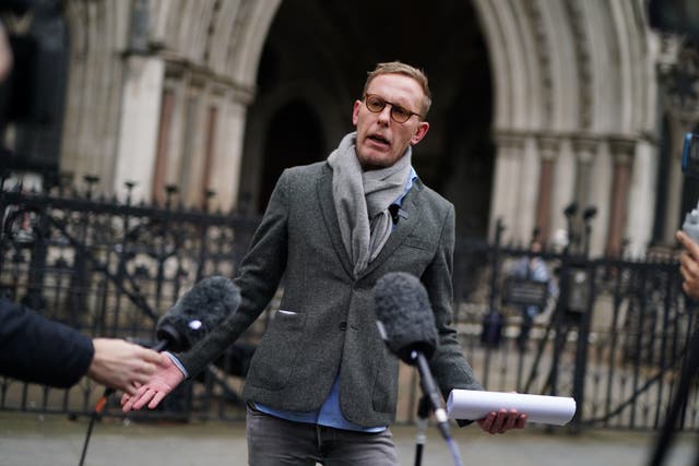 <p>Laurence Fox lost a libel case in which he called several tweeters paedophiles </p>
