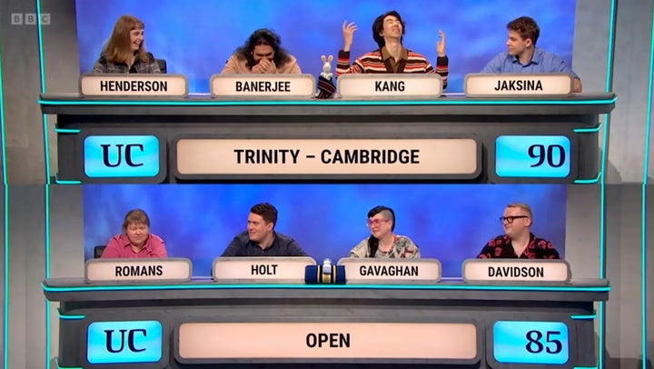 <p>University Challenge contestants forget Brexit as host Amol Rajan is forced to intervene.</p>