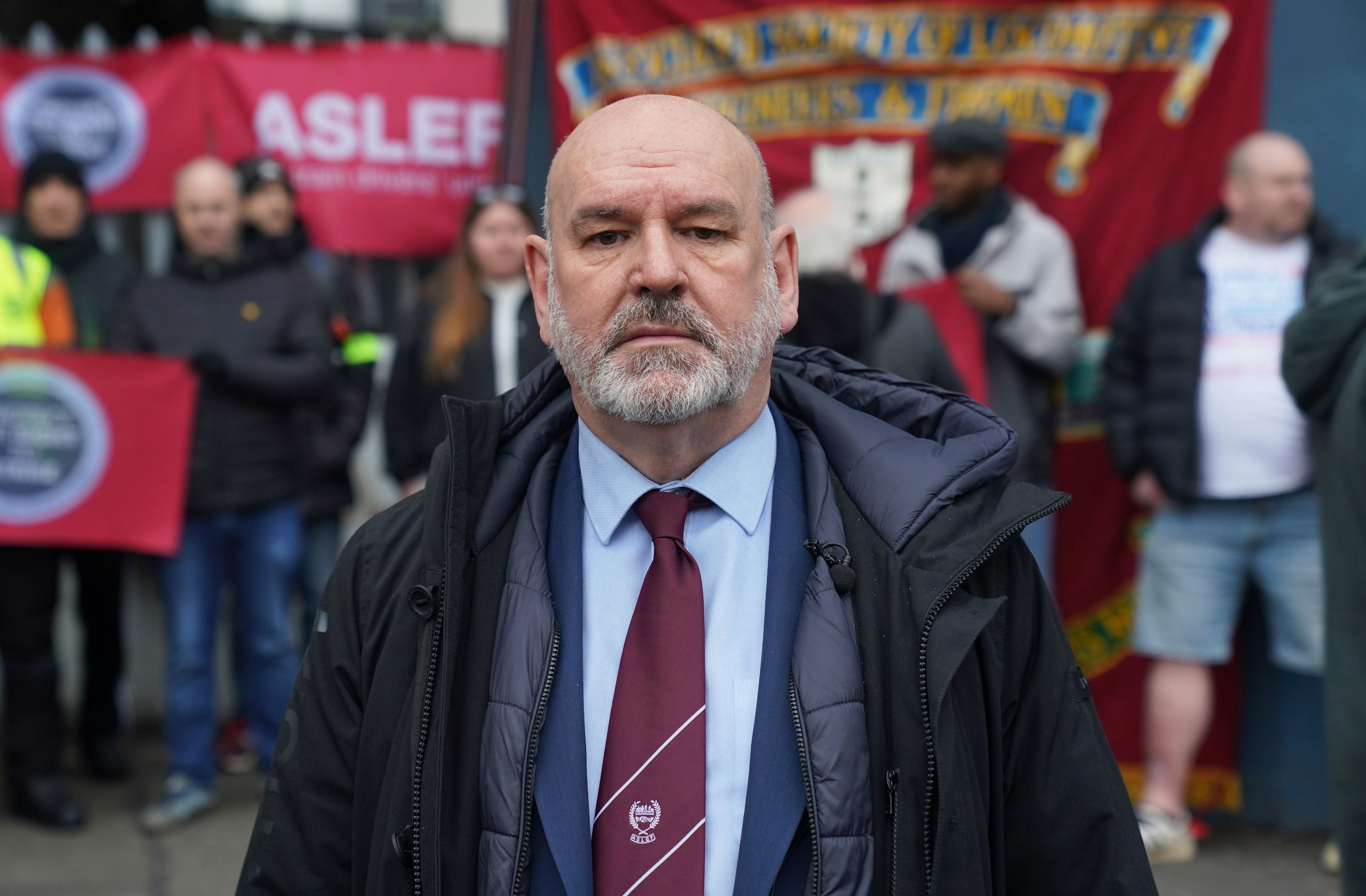 Aslef general secretary Mick Whelan has not ruled out future train strikes as drivers vote on a new pay deal