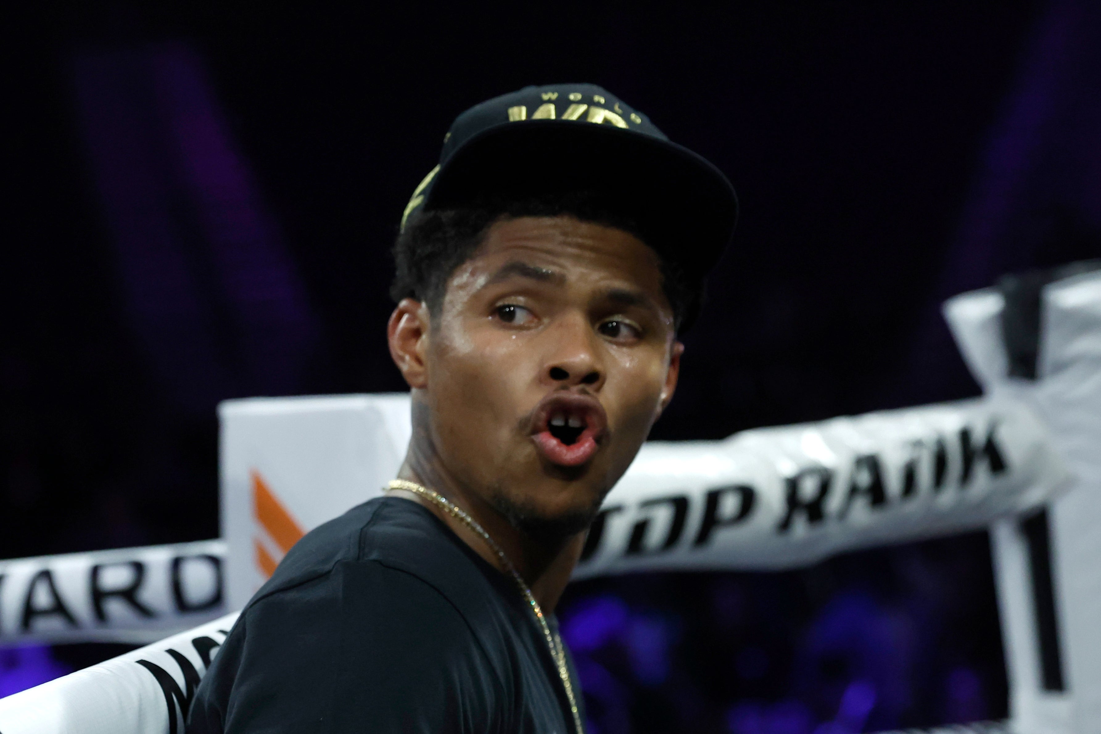 Davis no se ha probado contra Shakur Stevenson