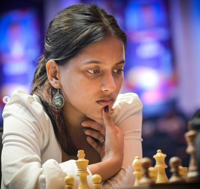 <p>Asian women’s chess champion Divya Deshmukh</p>