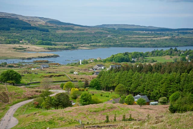 Quakes were recorded in the area of Dervaig on Mull (David Gowans/Alamy/PA)