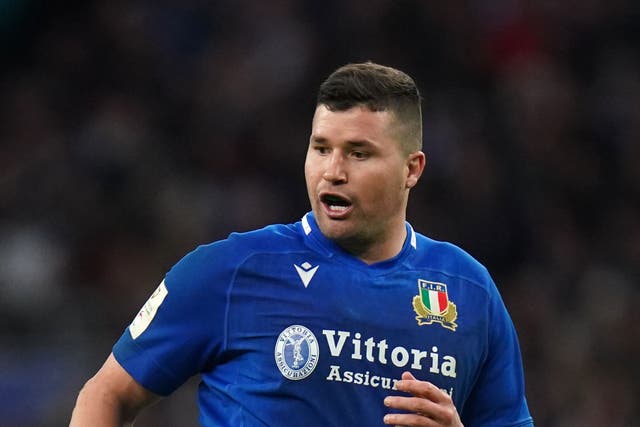 Sebastian Negri admits Italy’s World Cup performance “hurts” (Adam Davy/PA)